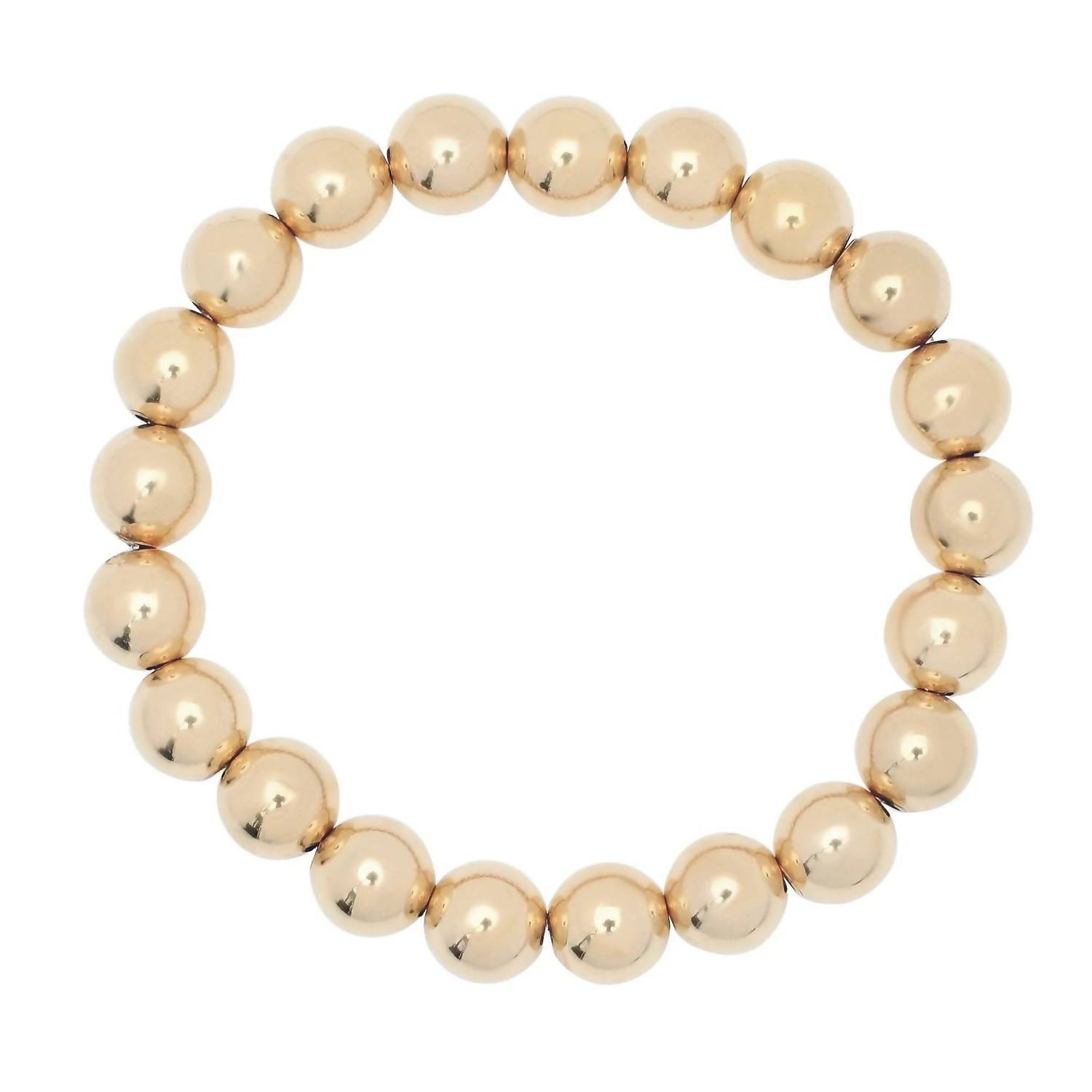 New Eklexic Womens Medium Ball Bracelet In Gold 79$